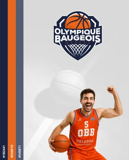 Olympique Baugeois Basket • visuel 2