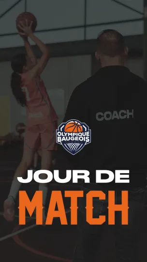 Olympique Baugeois Basket • visuel 6